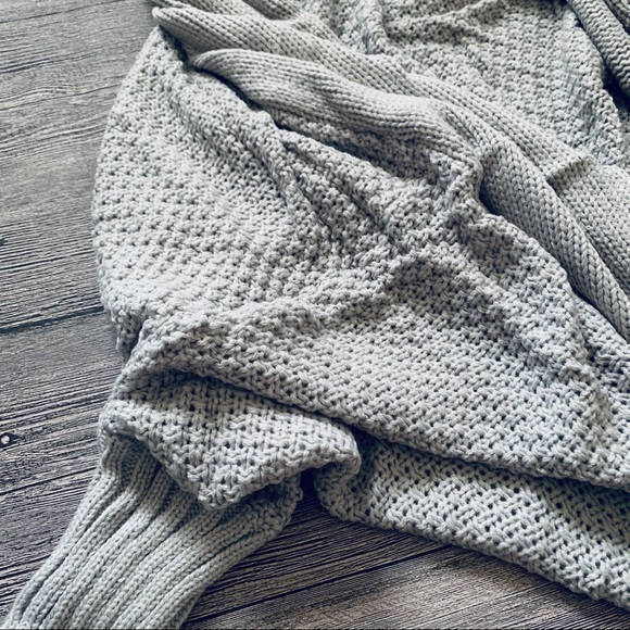 😍😍Happy Weekend Gray Puff Sleeve Cardigan - Picture 6 of 8